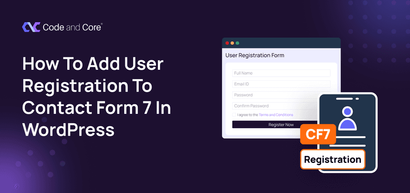 How to Add User Registration to Contact Form 7 in WordPress